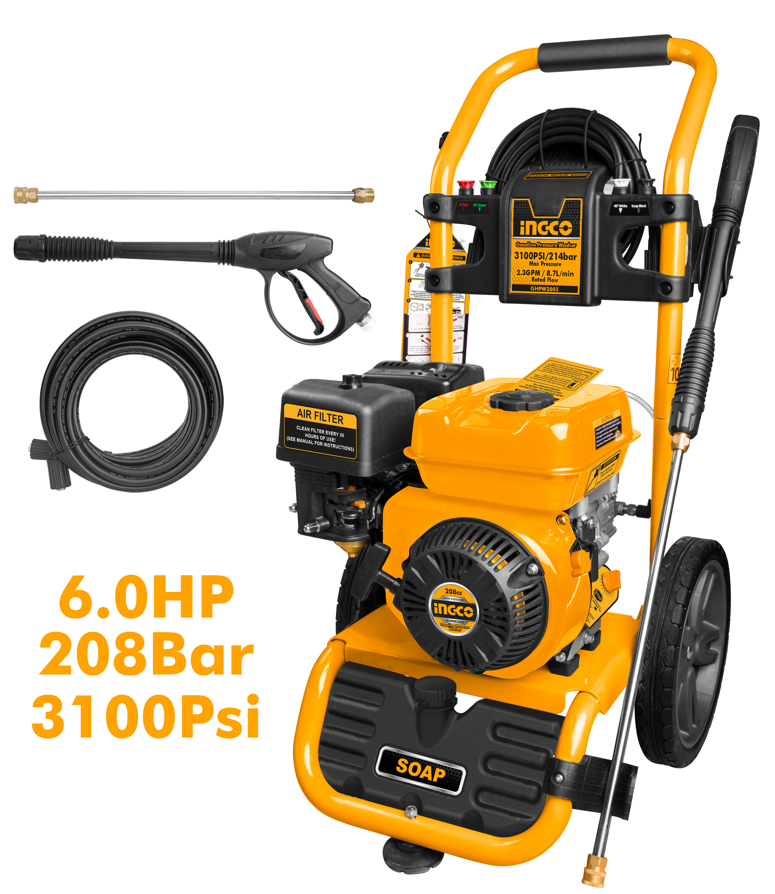 Pressure Washer Gas 3100 PSI SPCL GLOBAL